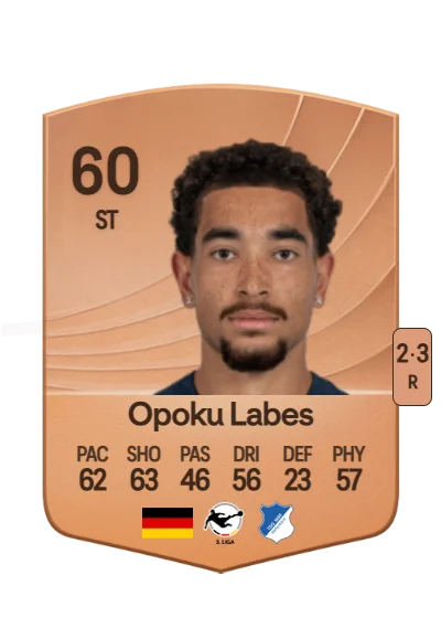 Ben Opoku Labes card
