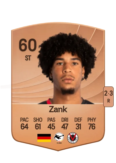 Benjamin Zank card