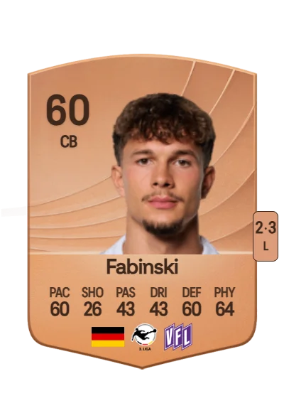 Robin Fabinski card