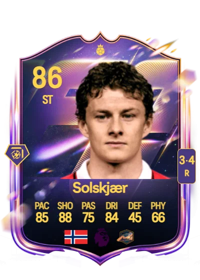 Ole Gunnar Solskjær card