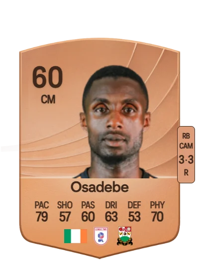 Emmanuel Osadebe card