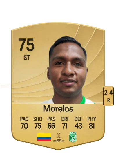 Alfredo Morelos card