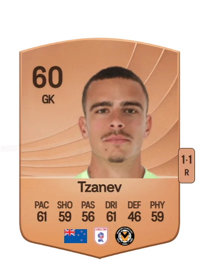 Nik Tzanev card
