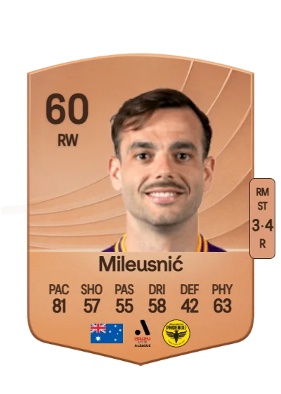 Nikola Mileusnić card