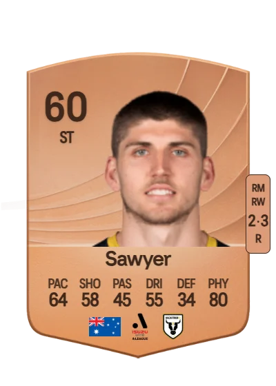 Harrison Sawyer card