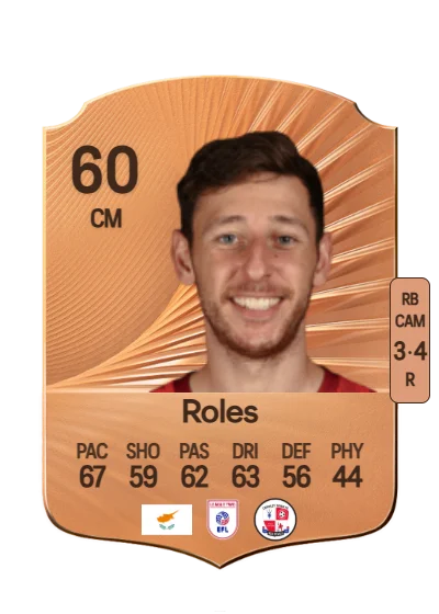 Jack Roles card