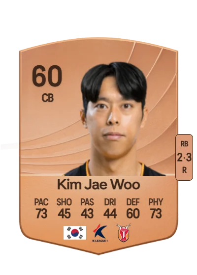 Jae Woo Kim card