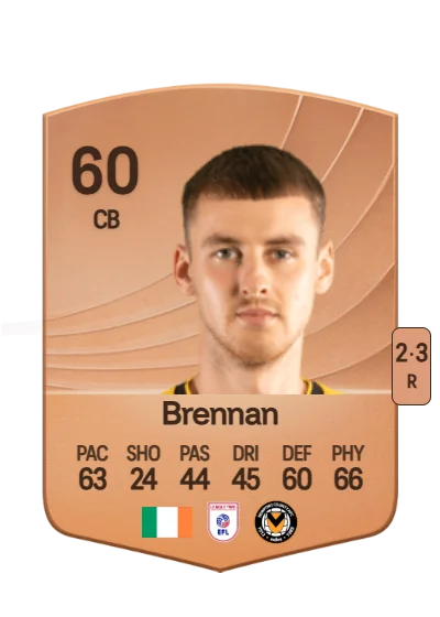 Ciaran Brennan card