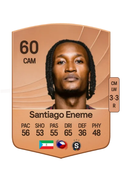 Santiago Eneme Bocari card