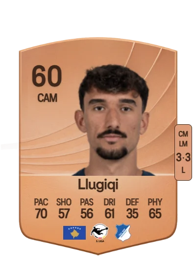 Arian Llugiqi card