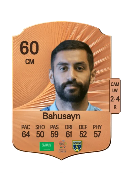 Ahmed Bahusayn card
