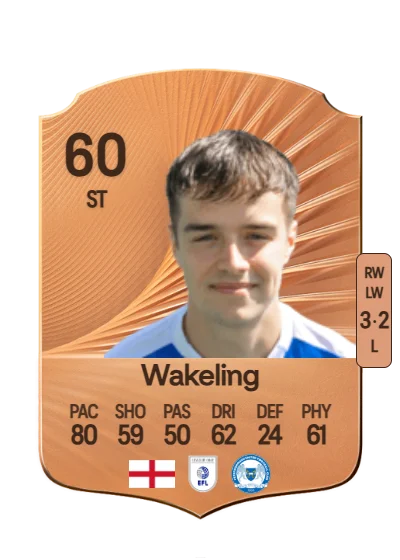 Jacob Wakeling card