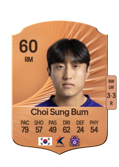 Sung Bum Choi card