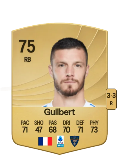 Frédéric Guilbert card
