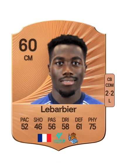 Alex Lebarbier card