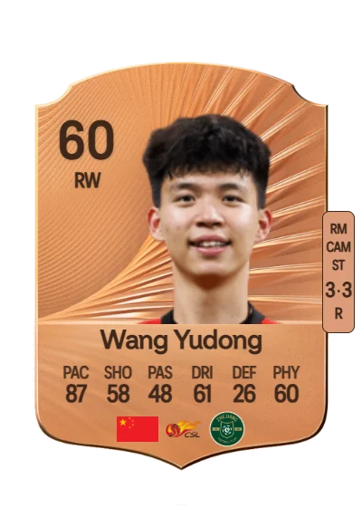 Yudong Wang card