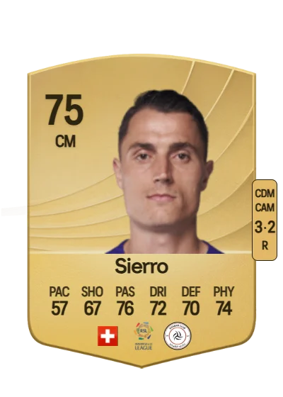 Vincent Sierro card