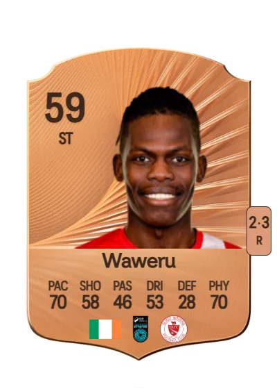Wilson Waweru card