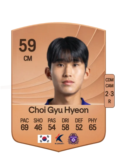 Gyu Hyeon Choi card