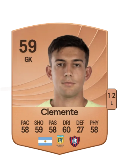 Mateo Clemente card