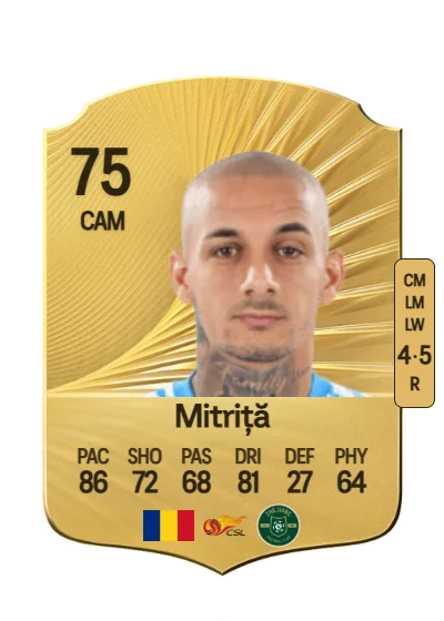 Alexandru Mitriță card