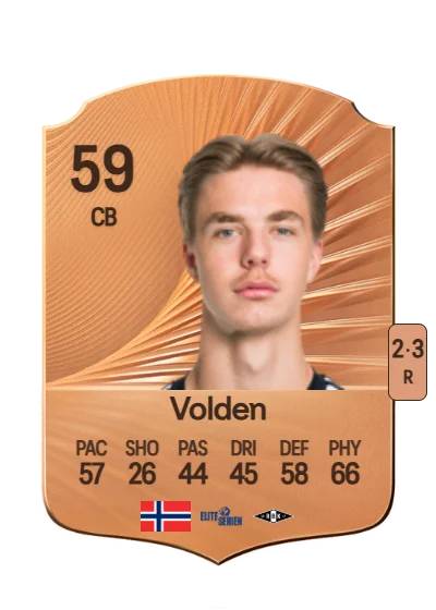 Håkon Volden card