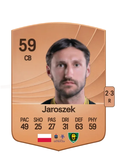 Bartosz Jaroszek card