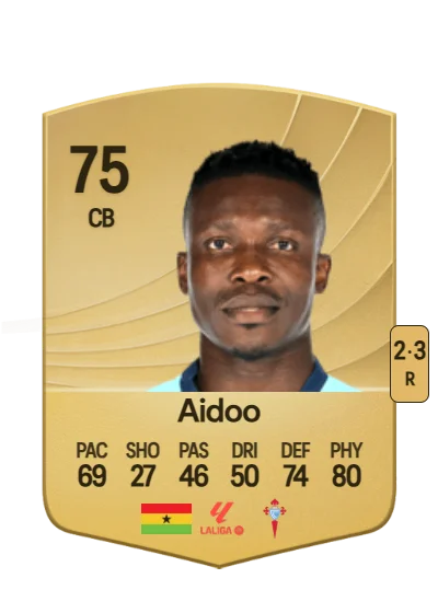 Joseph Aidoo card