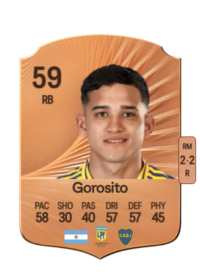 Dylan Gorosito card