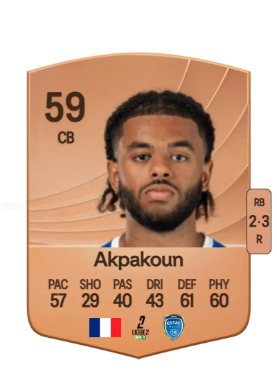 Tom Akpakoun card