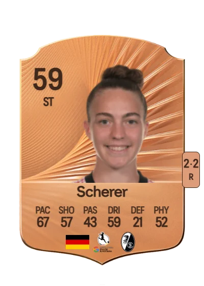 Nora Scherer card