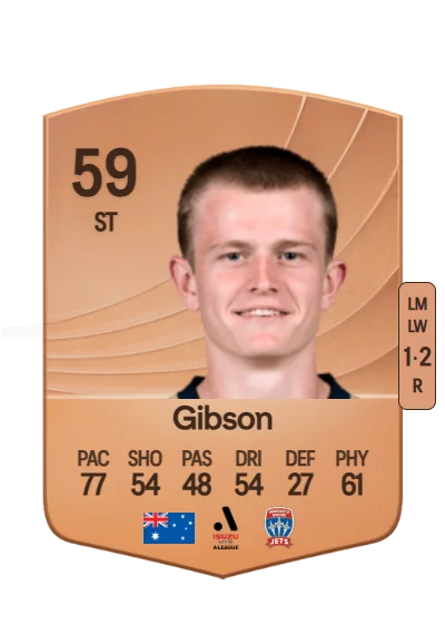 Ben Gibson card