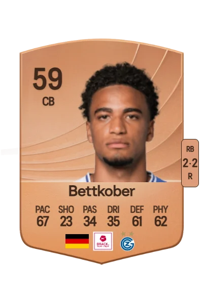 Yannick Bettkober card