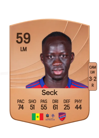 Ibrahima Seck card