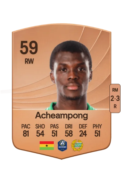 Bernard Acheampong card