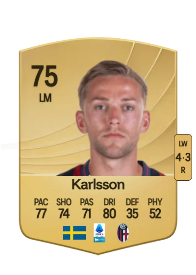 Jesper Karlsson card