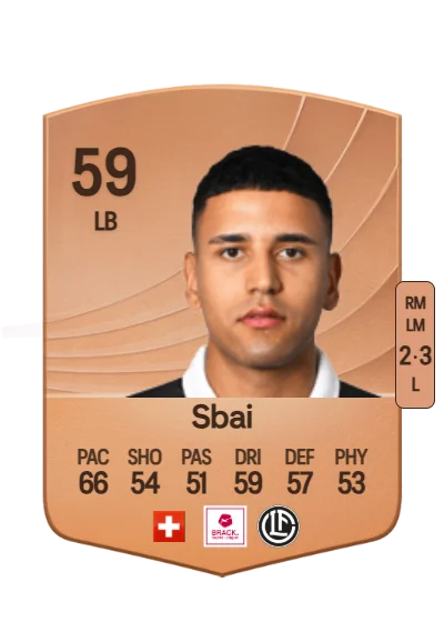 Yassin Sbai card