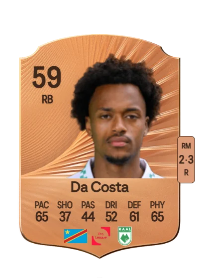 Emmanuel Da Costa card