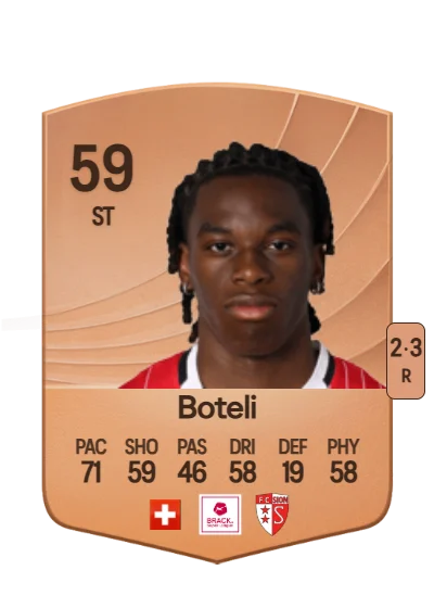 Winsley Boteli card