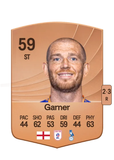 Joe Garner card