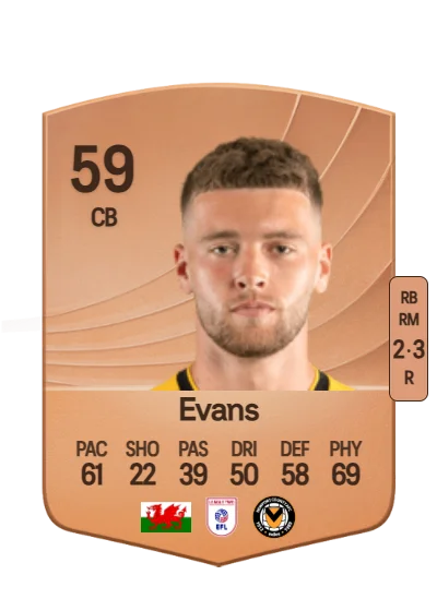Cameron Evans card