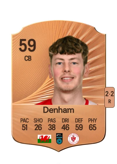 Oliver Denham card