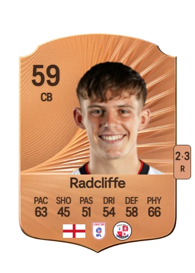 Ben Radcliffe card