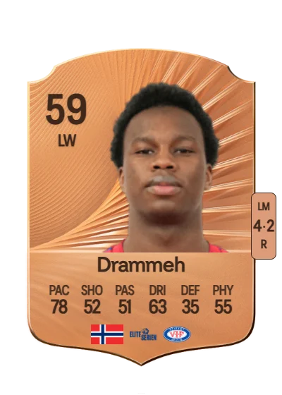 Omar Bully Drammeh card
