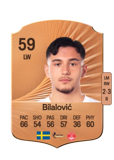 Kenan Bilalović card