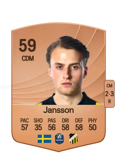 Sigge Jansson card