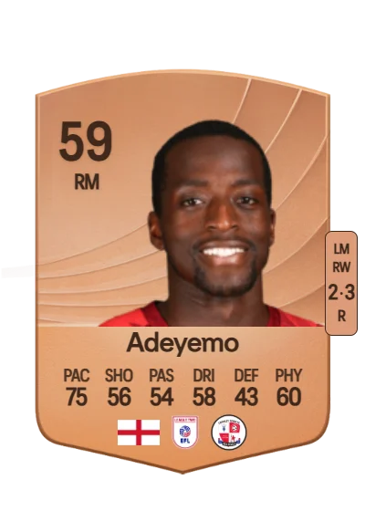 Ade Adeyemo card