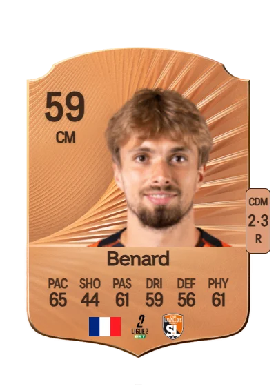 William Benard card