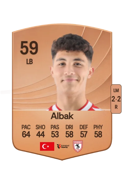 Enes Albak card