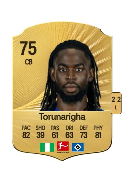Jordan Torunarigha card